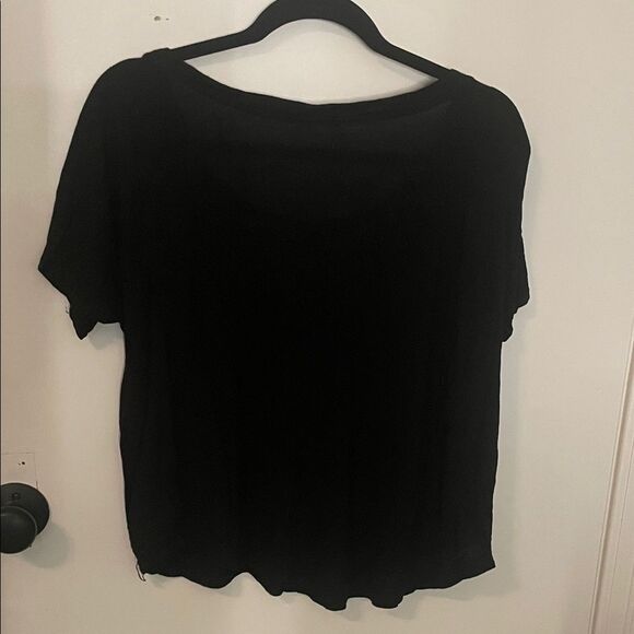 Nixon Black Women's Tee with Striped Graphic - Picture 3 of 3